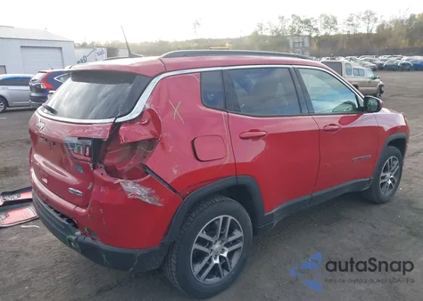 2018 Jeep Compass Latitude 4X4 from USA, damaged, VIN 3C4NJDBB9JT264783